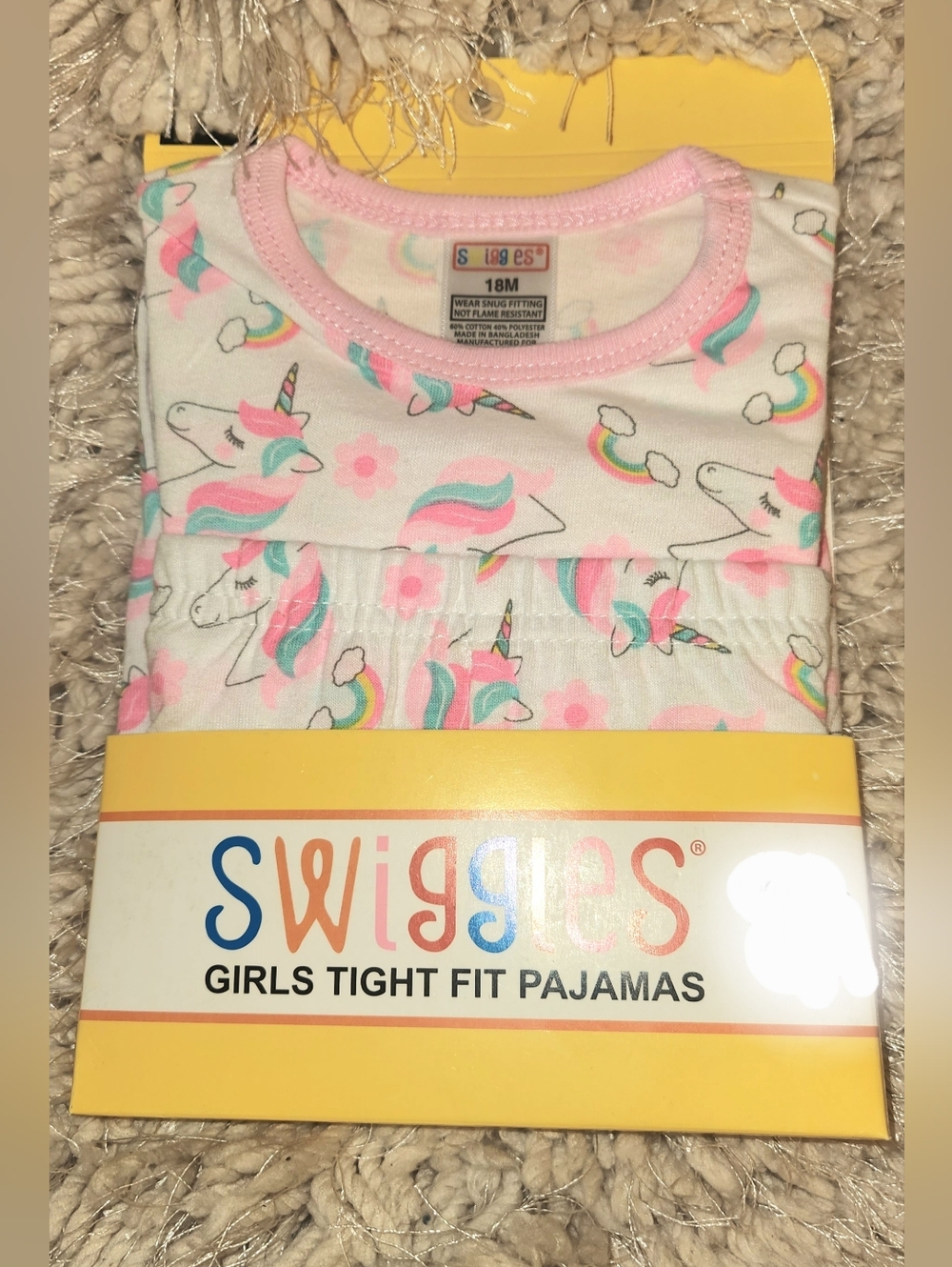 NEW - KIDS SWIGGLES TIGHT FIT PAJAMAS (See Listing For Sizes)